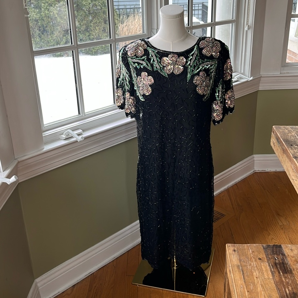 Women’s vintage 80s cocktail dress